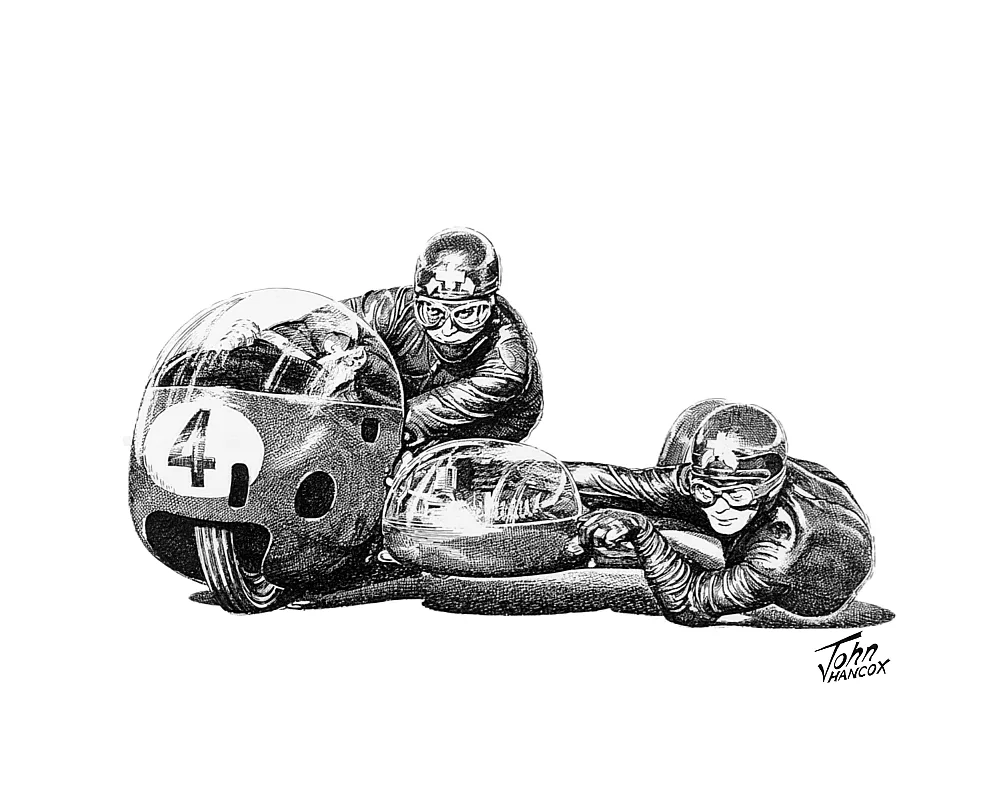 Sidecar Legends - Fritz Scheidegger & John Robinson (BMW)