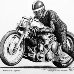 George Brown and 'Super Nero'