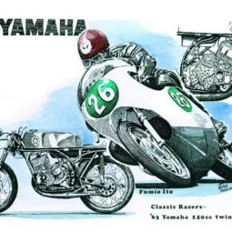 1963 Yamaha 250cc Twin (Fumio Ito)