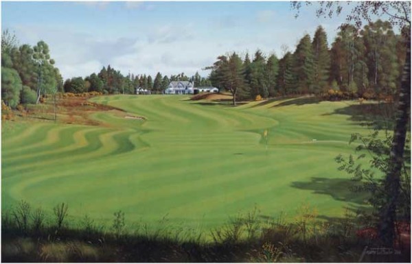  Blairgowrie Golf Club Rosemount Course 1st Hole The Sporting Gallery