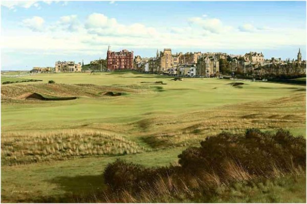 The Road Hole The Old Course St Andrews The Sporting Gallery