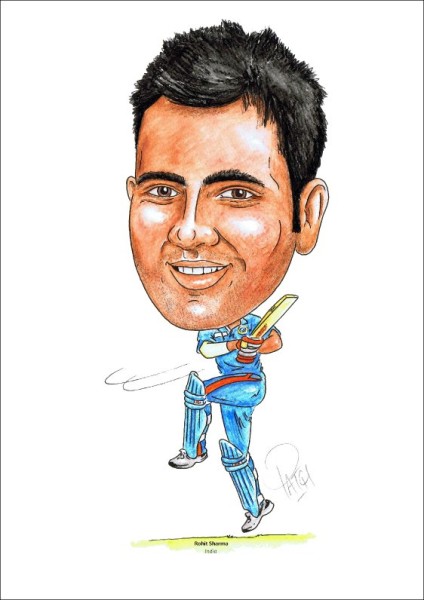 "Rohit Sharma" - The Sporting Gallery