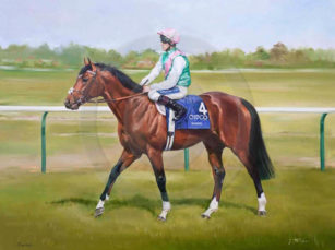 Frankel and Tom Queally - 2000 Guineas Start