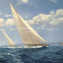 "Endeavour and Velsheda Racing In Torbay"