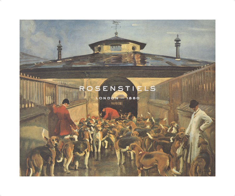 The Belvoir Hunt, Hunting Morning at the Kennels