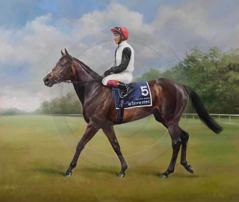 "Golden Horn & Frankie Dettori" - The Sporting Gallery