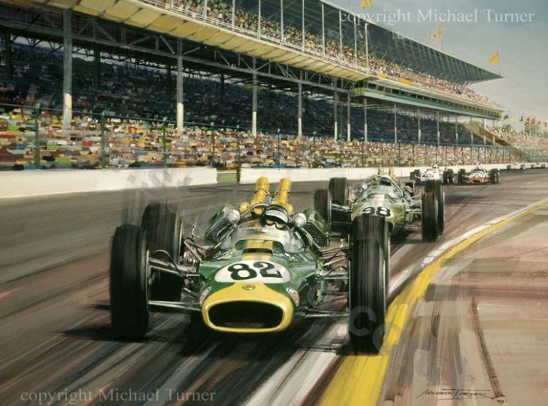 1965 Indianapolis 500 (Jim Clark) - The Sporting Gallery