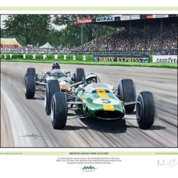 British Grand Prix Legends (Jim Clark, Graham Hill)