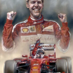 Victory In Hungary 2015 - Sebastian Vettel