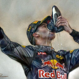 Daniel Ricciardo - 'Shoey Celebration'