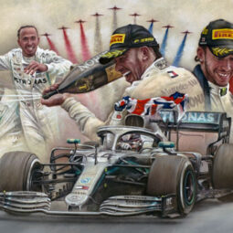 Six Shooter - Lewis Hamilton 2019 British Grand Prix