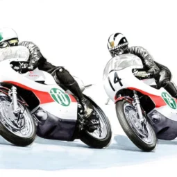 Bill Ivy and Phil Read