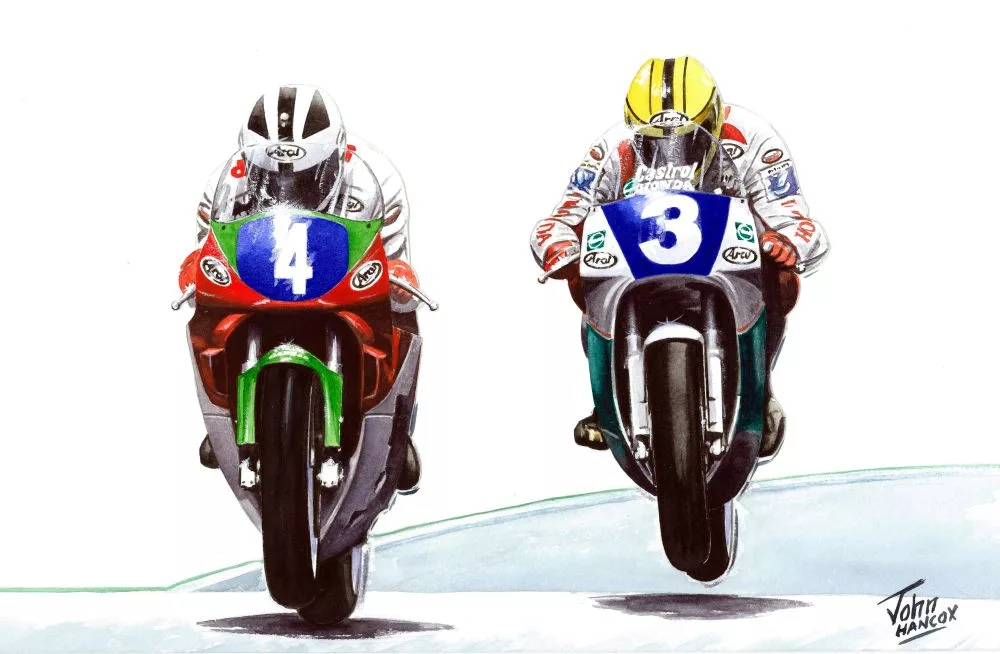 Robert Dunlop and Joey Dunlop