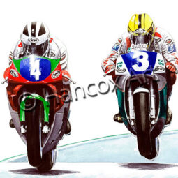 Robert Dunlop and Joey Dunlop