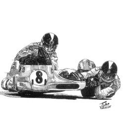 Sidecar Legends - George O’Dell and Kenny Arthur (Yamaha)