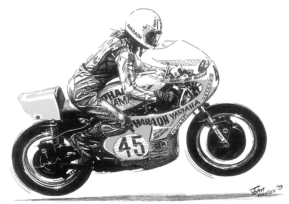 Ron Haslam (Yamaha)